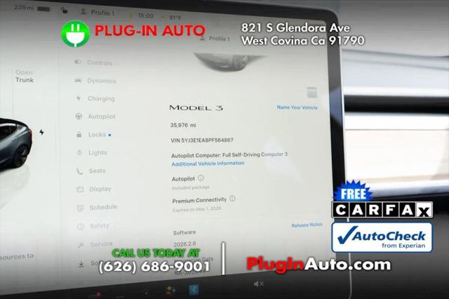 2023 Tesla Model 3 Rear-Wheel Drive