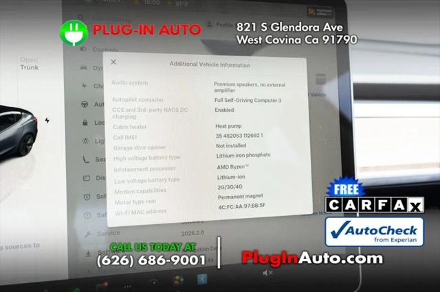 2023 Tesla Model 3 Rear-Wheel Drive