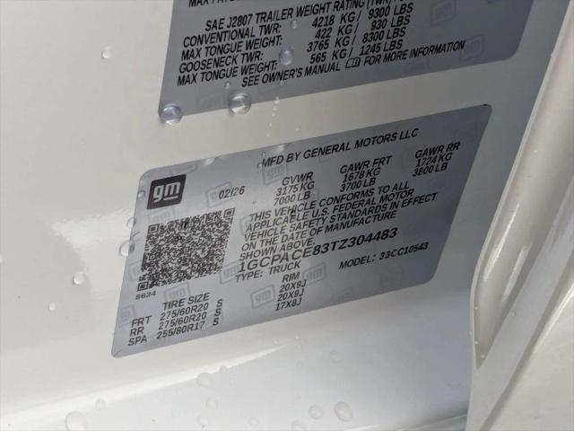 2026 Chevrolet Silverado 1500 2WD Crew Cab Short Bed LT