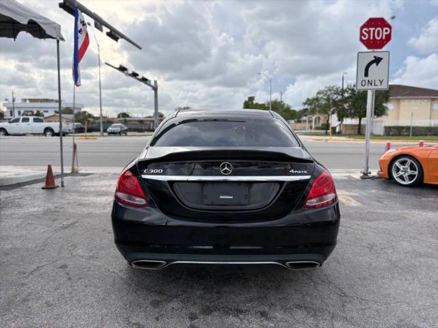 2017 Mercedes-Benz C-CLASS C 300 4MATIC