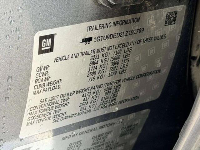 2020 GMC Sierra 1500 4WD Crew Cab Short Box SLT