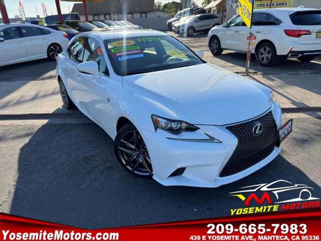 2016 Lexus IS 200t 200t for sale in Manteca, CA