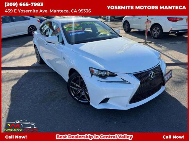 2016 Lexus IS 200t 200t for sale in Manteca, CA