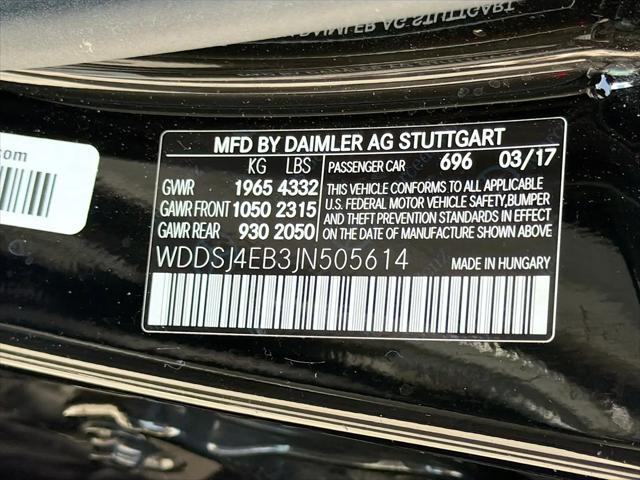 2018 Mercedes-Benz CLA CLA 250