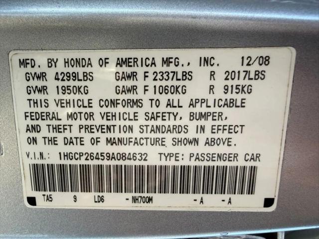 2009 Honda Accord 2.4 LX-P