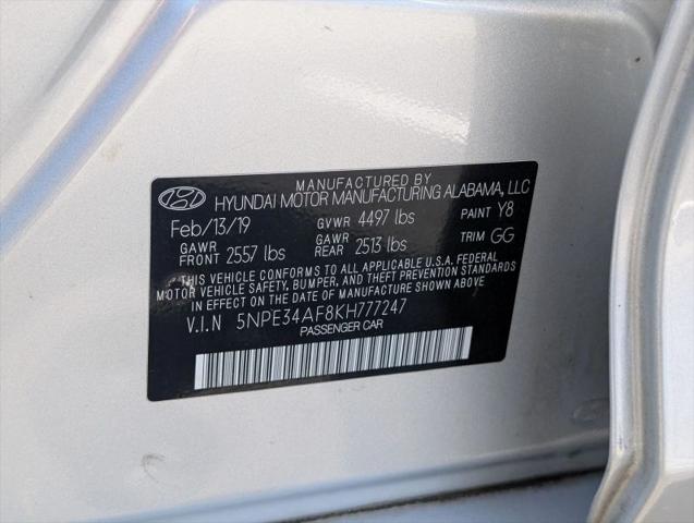 2019 Hyundai Sonata SEL