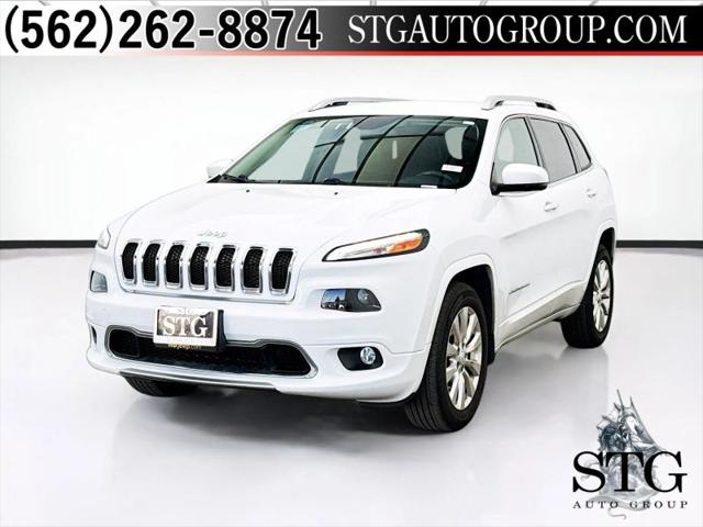 2017 Jeep Cherokee Overland 4x4 for sale in Montclair, CA