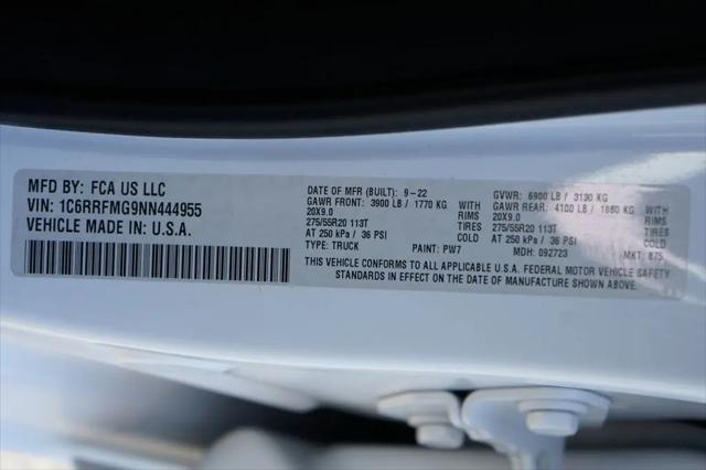 2022 Ram 1500 Big Horn Crew Cab 4x4 6'4" Box