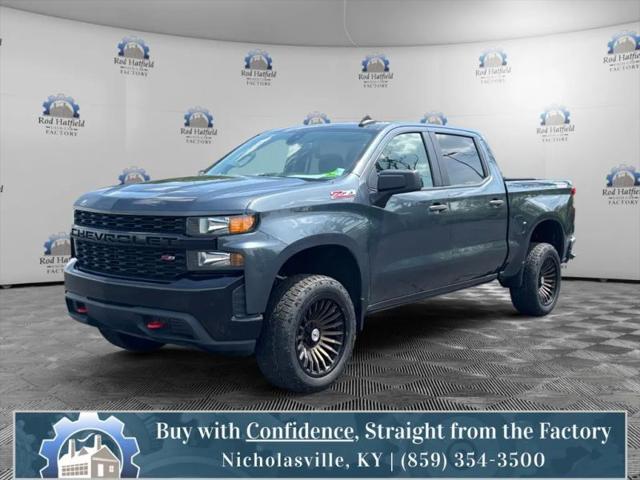 2021 Chevrolet Silverado 1500 4WD Crew Cab Short Bed Custom Trail Boss for sale in Nicholasville, KY