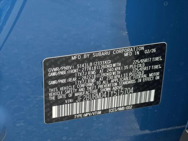 2026 Subaru Outback Wilderness