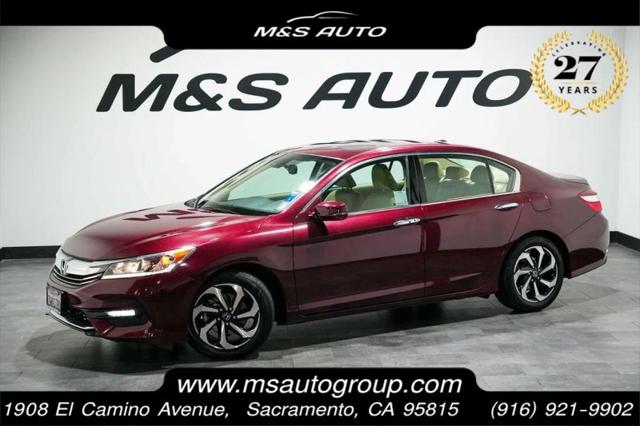 2017 Honda Accord EX-L V6 for sale in Sacramento, CA