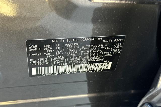 2026 Subaru Forester Sport