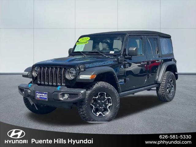 2022 Jeep Wrangler 4xe Unlimited Rubicon 4x4 for sale in City of Industry, CA