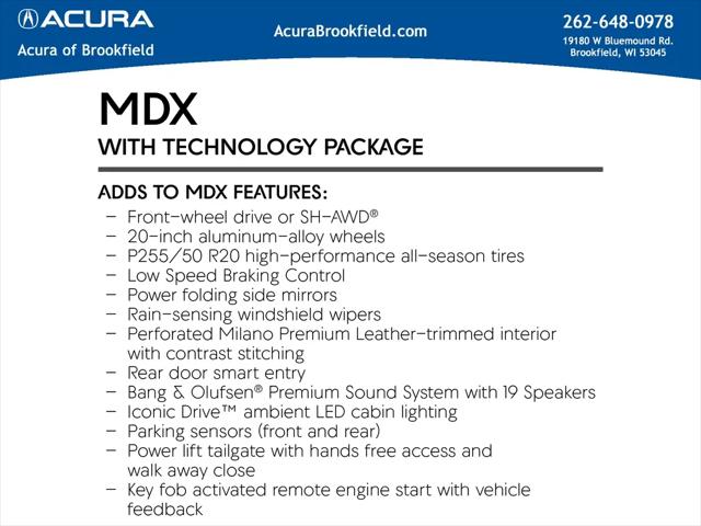 2026 Acura MDX Technology Package