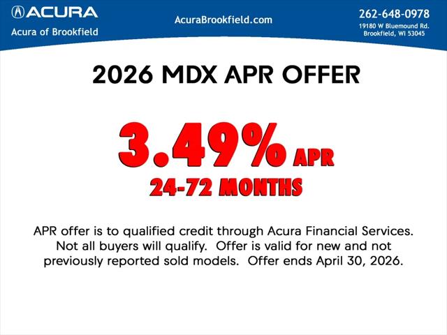 2026 Acura MDX Technology Package