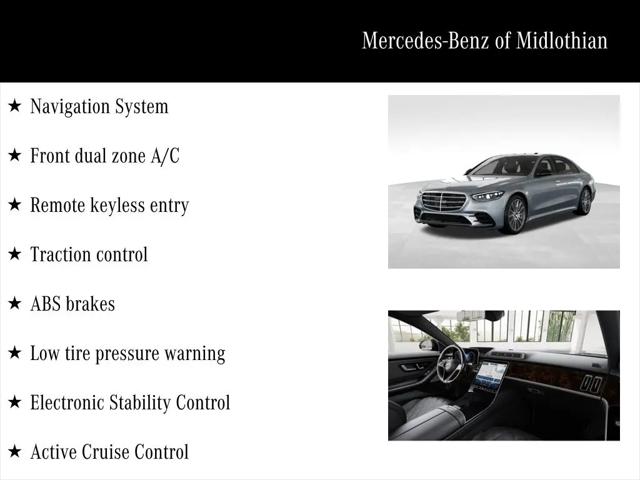 2026 Mercedes-Benz S 580 4MATIC