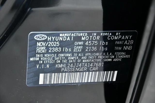 2026 Hyundai Sonata Hybrid Blue