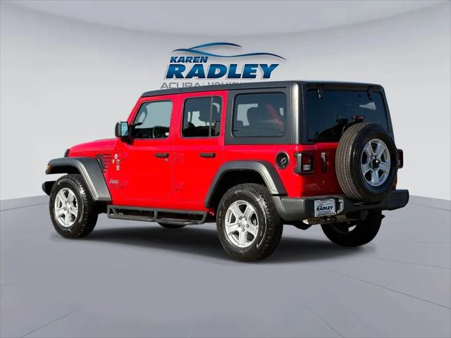 2018 Jeep Wrangler Unlimited Sport S 4x4