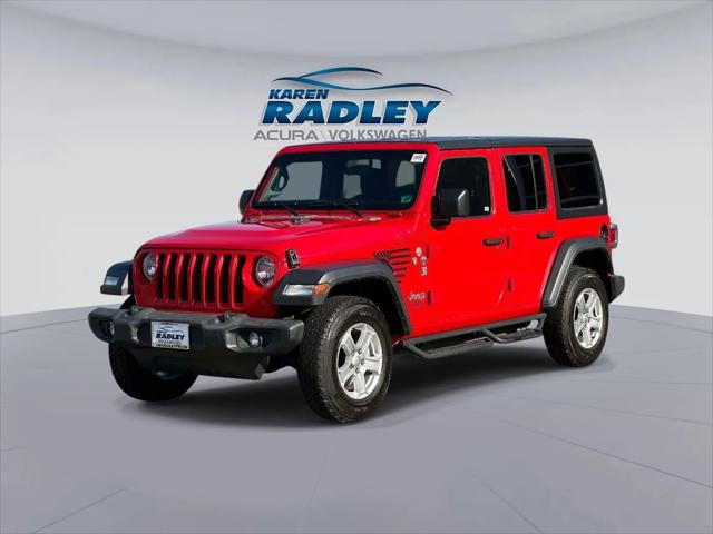 2018 Jeep Wrangler Unlimited Sport S 4x4