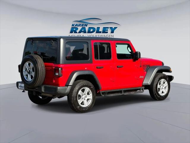 2018 Jeep Wrangler Unlimited Sport S 4x4