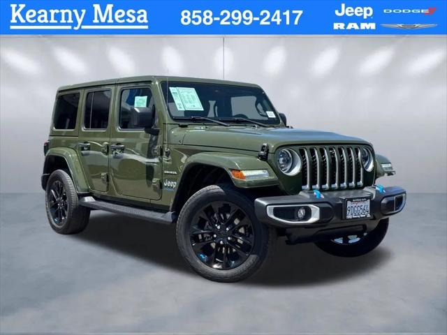 2023 Jeep Wrangler 4xe Sahara 4x4 for sale in San Diego, CA