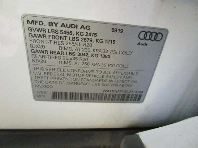 2020 Audi Q5 Premium Plus 45 TFSI quattro S tronic