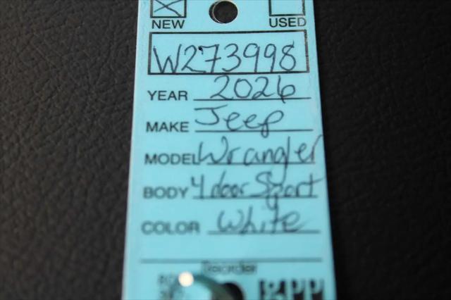 2026 Jeep Wrangler Sport