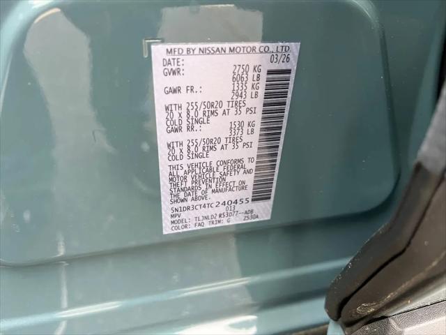 2026 Nissan Pathfinder SL