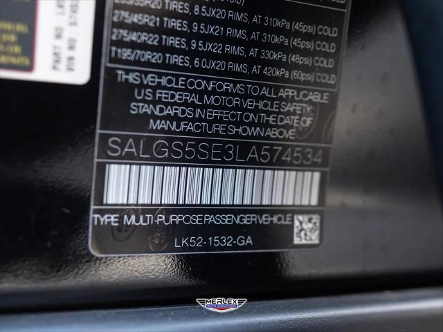 2020 Land Rover Range Rover Supercharged