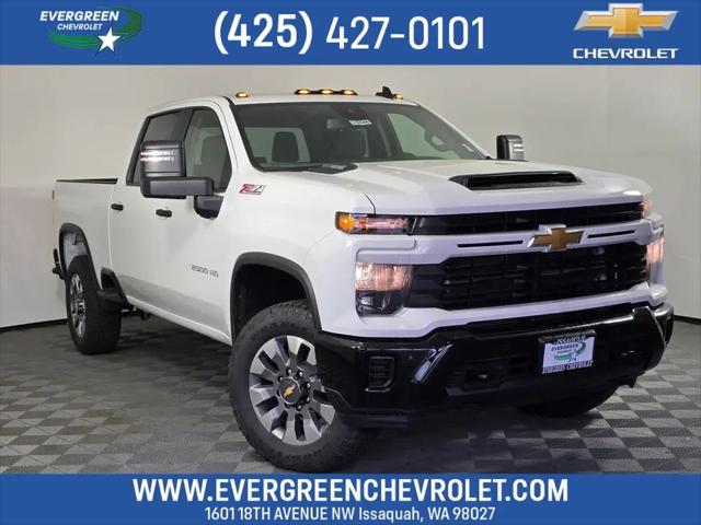 2026 Chevrolet Silverado 2500HD Crew Cab, Standard Bed, WT, 4WD for sale in Issaquah, WA
