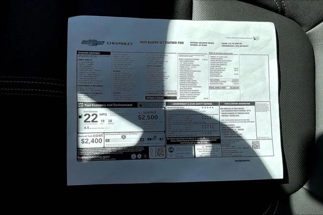 2025 Chevrolet Blazer FWD 3LT