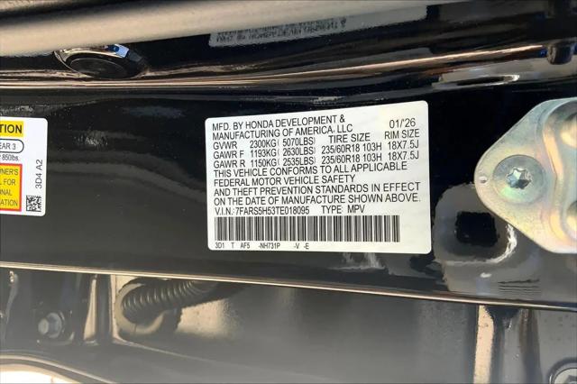 2026 Honda CR-V Hybrid 2WD Sport