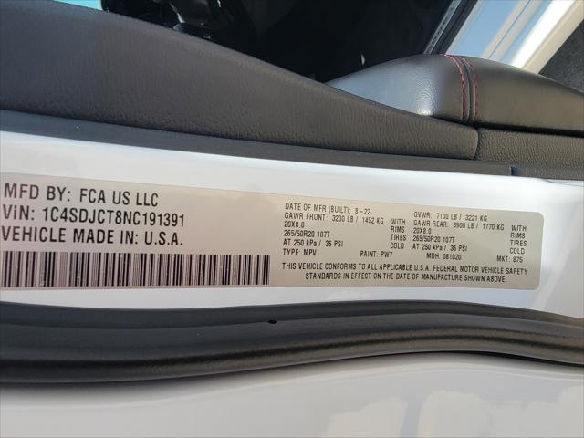 2022 Dodge Durango R/T AWD