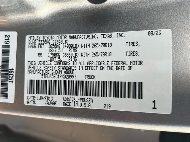 2024 Toyota Tundra SR5