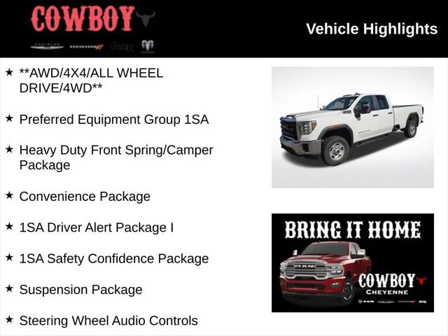 2021 GMC Sierra 2500HD 4WD Double Cab Long Bed