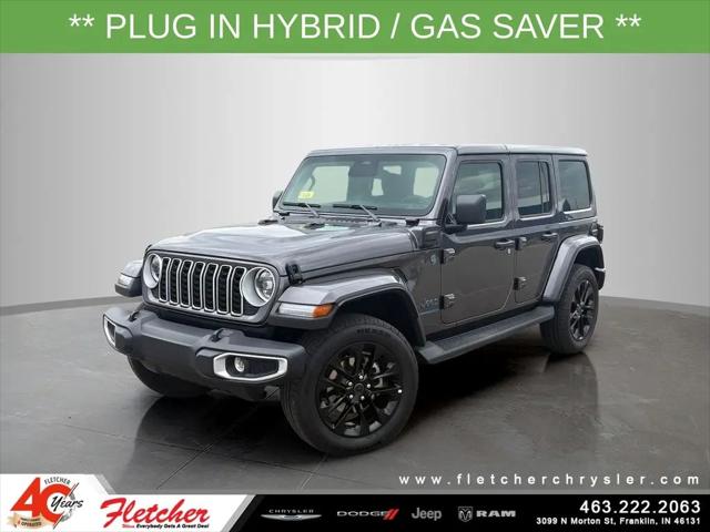 2025 Jeep Wrangler 4xe Sahara 4xe for sale in Franklin, IN