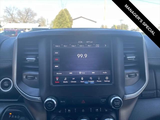 2020 Ram 1500 Laramie Quad Cab 4x4 6'4" Box