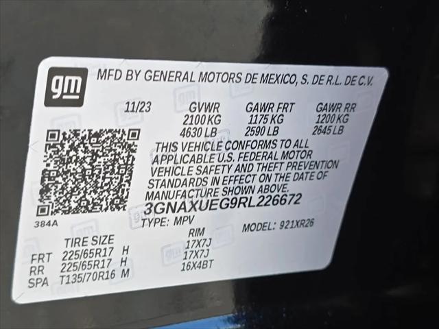 2024 Chevrolet Equinox AWD LT