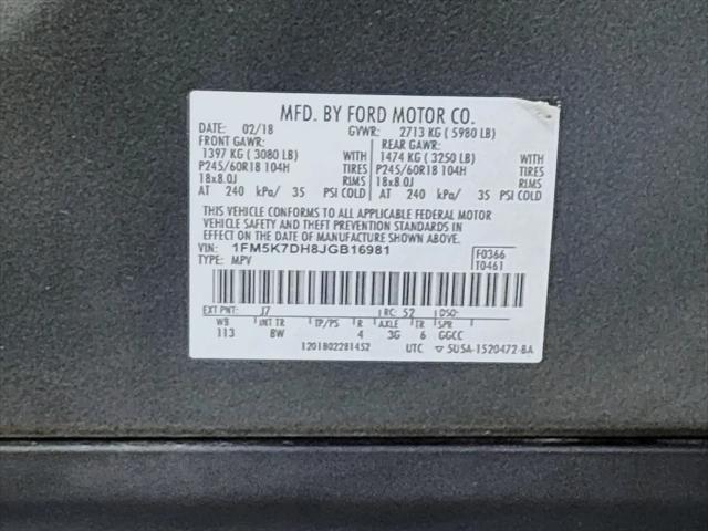 2018 Ford Explorer XLT