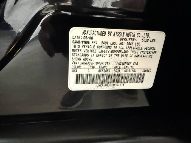 2008 INFINITI EX35 Journey