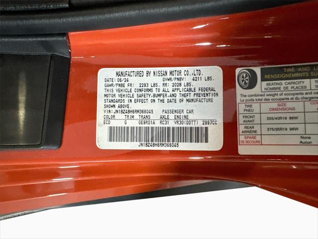 2024 Nissan Z Performance Auto