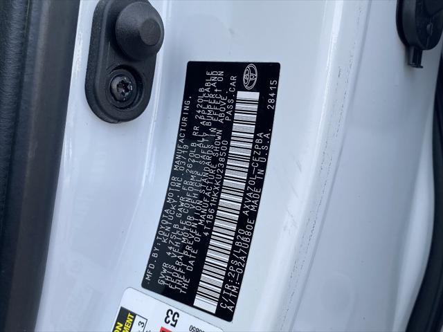2019 Toyota Camry XSE