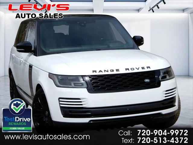 2018 Land Rover Range Rover 3.0L V6 Supercharged HSE for sale in Denver, CO