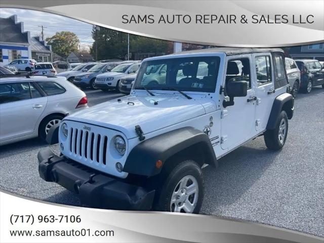 2018 Jeep Wrangler JK Unlimited Sport 4x4 for sale in New Cumberland, PA