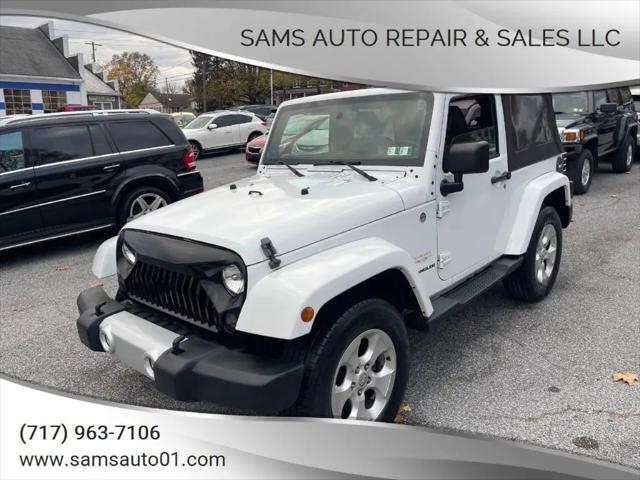 2014 Jeep Wrangler Sahara for sale in New Cumberland, PA
