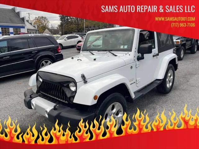 2014 Jeep Wrangler Sahara for sale in New Cumberland, PA
