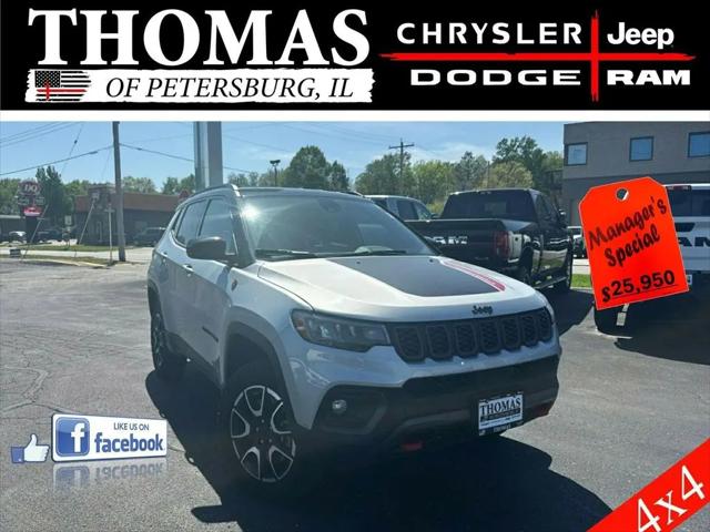 2024 Jeep Compass Trailhawk 4x4 for sale in Petersburg, IL