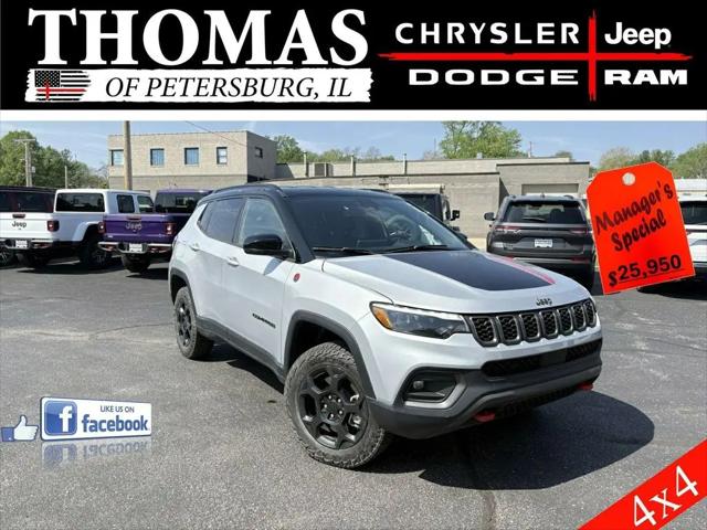 2024 Jeep Compass Trailhawk 4x4 for sale in Petersburg, IL