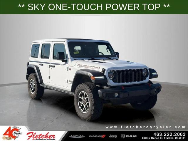 2025 Jeep Wrangler 4-Door Rubicon 4x4 for sale in Franklin, IN