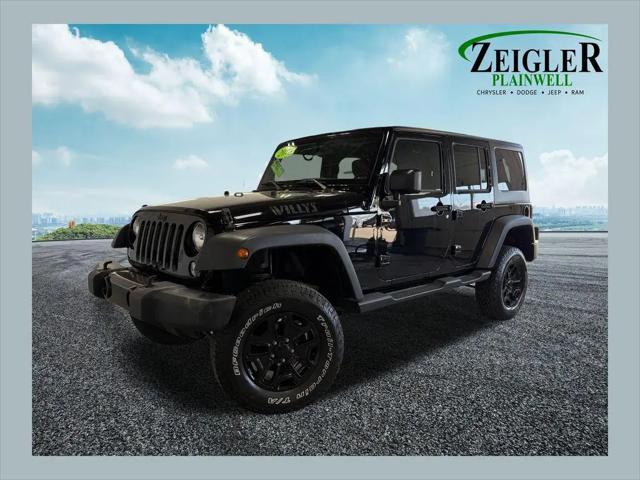 2016 Jeep Wrangler Unlimited Willys Wheeler for sale in Plainwell, MI
